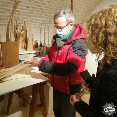 Odnoder. Visita en su taller de Lavapiés 2020