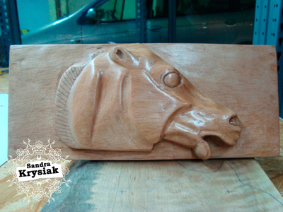 Jose, talla en cedro, 2013