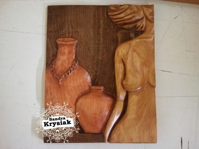 Adelaida-Relieve en pino