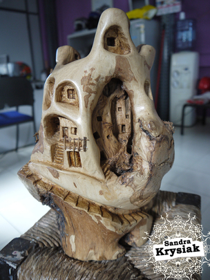 Sergio, madera de olivo - 2014