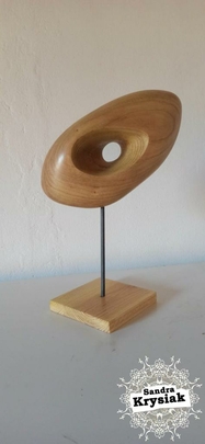 Escultura en castaño. Alfonso Rey.