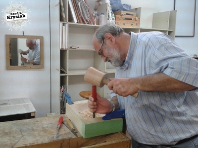 Luis. Cuenco tallado en madera de Tilo