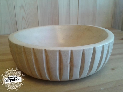 Antonio. Cuenco en madera de tilo. 2016