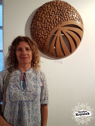 Sandra Krysiak. Exposición San Lorenzo del Escorial. Octubre 2017