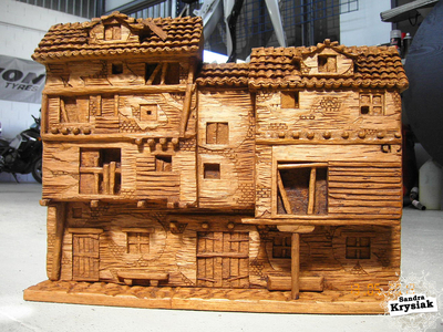 Sergio, relieve en cedro - 2013