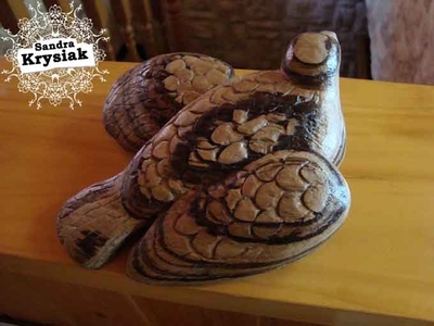 Carmen - Escultura en Madera de Cebrano