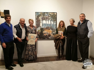 Salón Otoño 2019. Casa de Vacas. Obra Marea Baja de Ana Westley premiada.