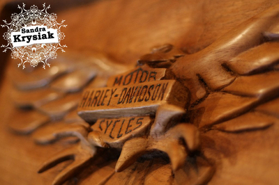 Sergio, (Madera de Cerezo) Harley