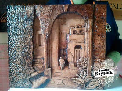 Carmen - Relieve en Madera de Haya