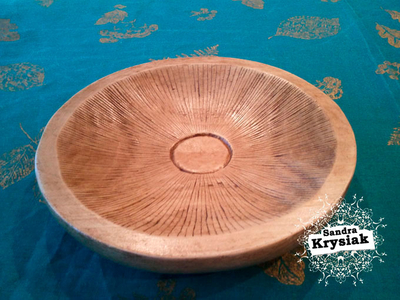 Cynthia - Cuenco en madera de Poplan